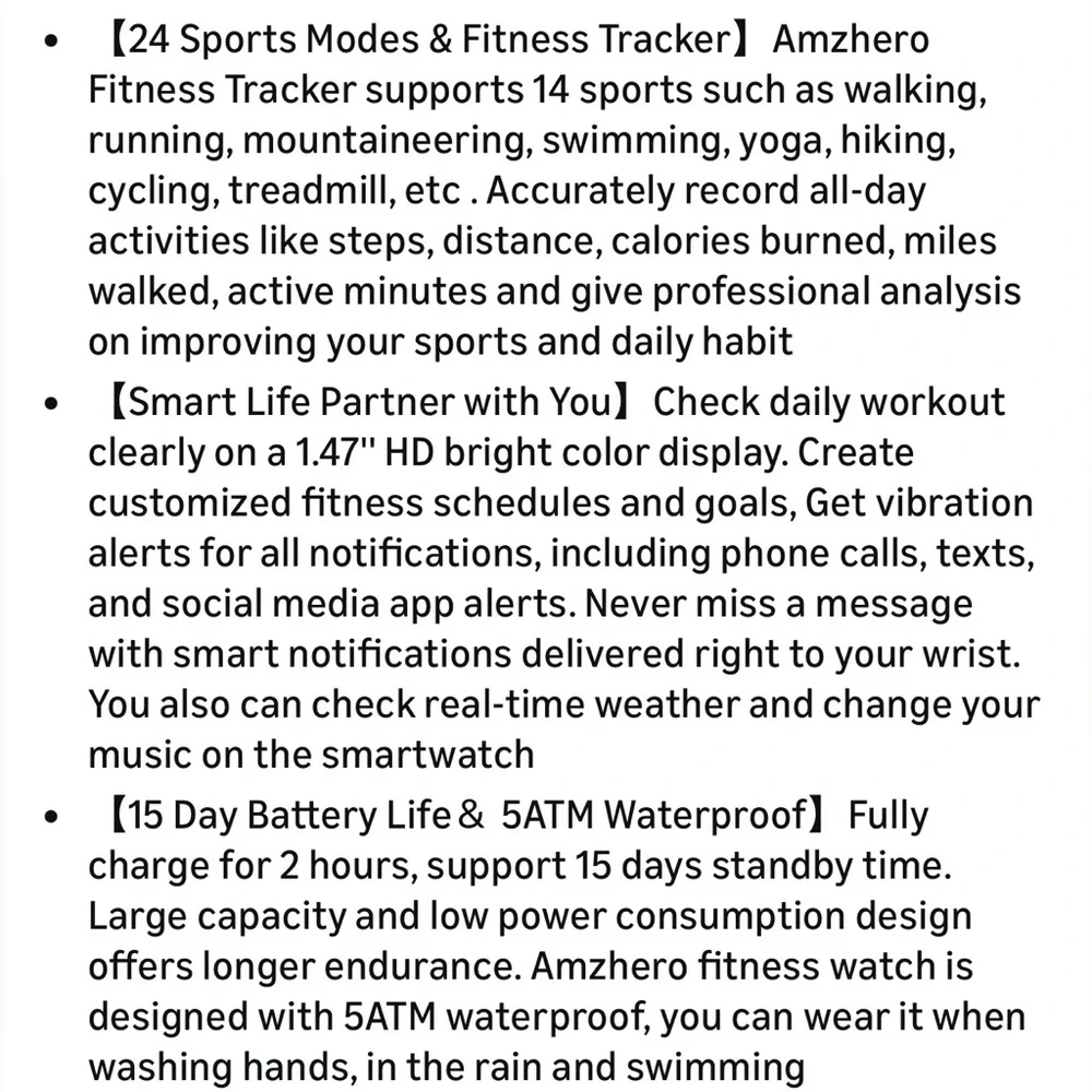 Pink Health & Fitness Tracker Watch